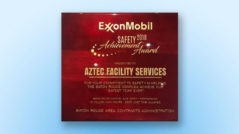 Tier One Aztec Awarded Safety Achievement Award by ExxonMobil